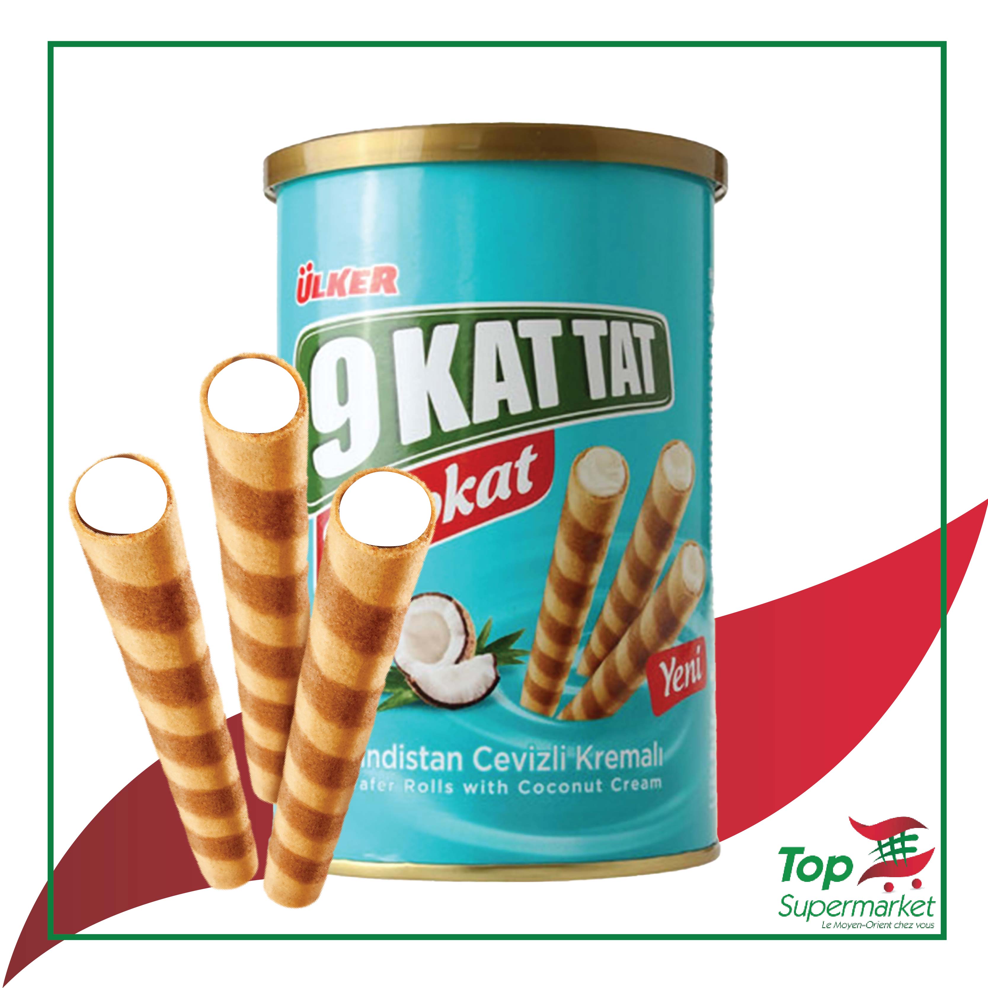 Rulokat coconut 5*30gr